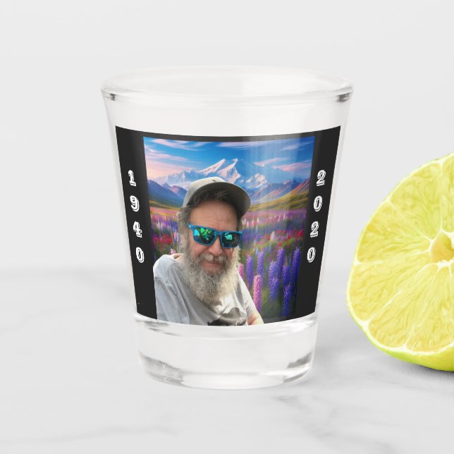 Copo De Shot Pai de vidro quente (Frente)