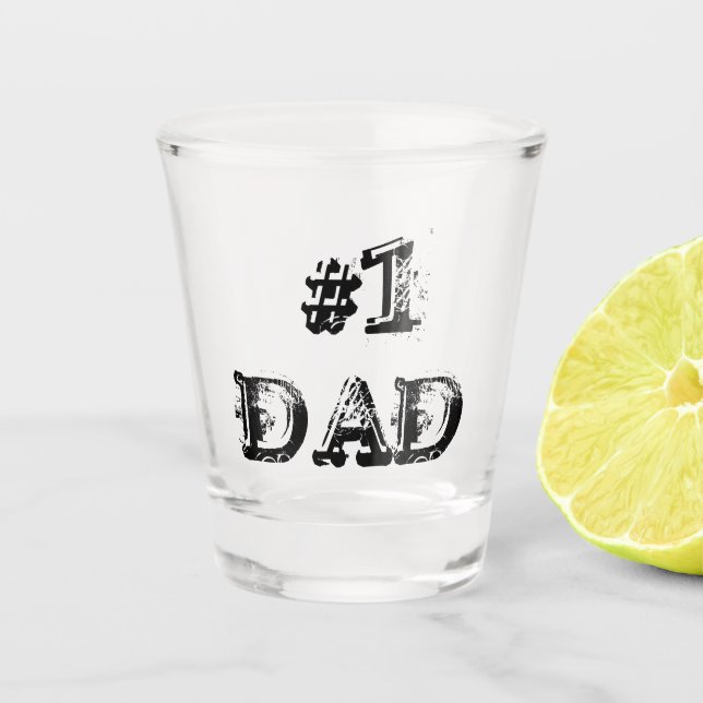 Copo De Shot Pai Número 1 (Frente)