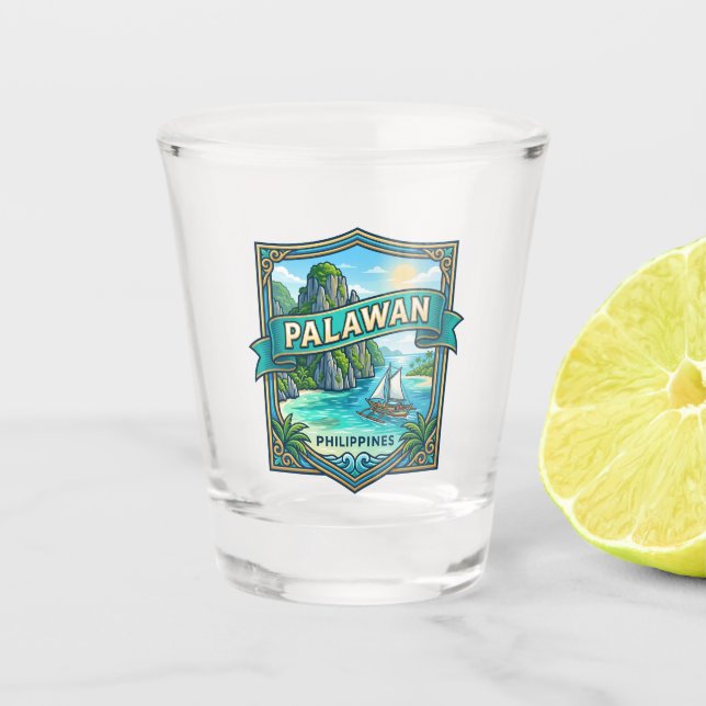 Copo De Shot Palawan Filipinas Filipinas (Frente)