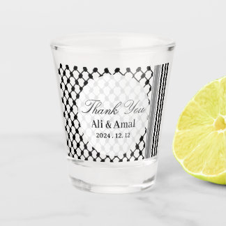 Copo De Shot Palestina Hatta Keffiyeh Obrigado pelo Favor do Ca