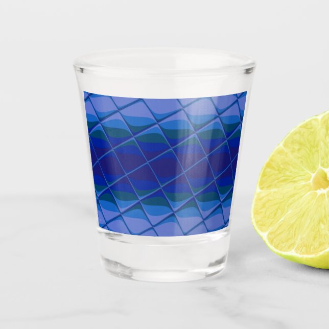 Copo De Shot paleta índigo (Frente)