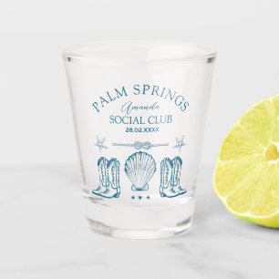 Copo De Shot Palm Primavera Social Club Bachelorette