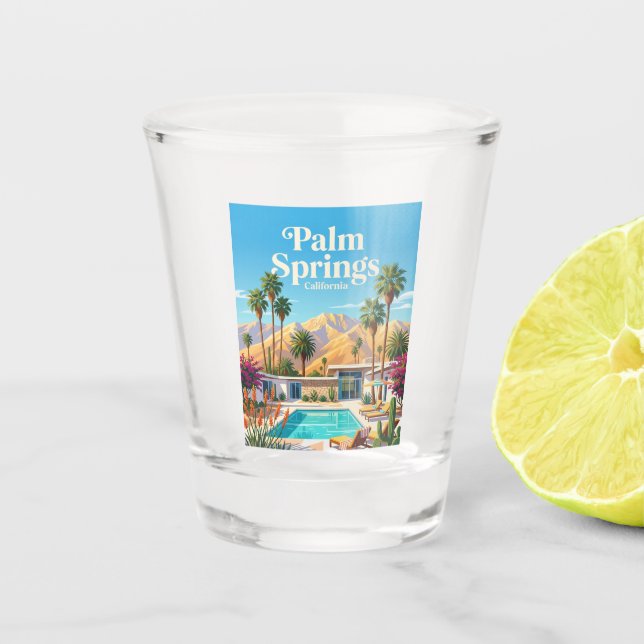 Copo De Shot Palm Springs Califórnia (Frente)