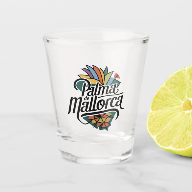 Copo De Shot Palma de Maiorca (Frente)