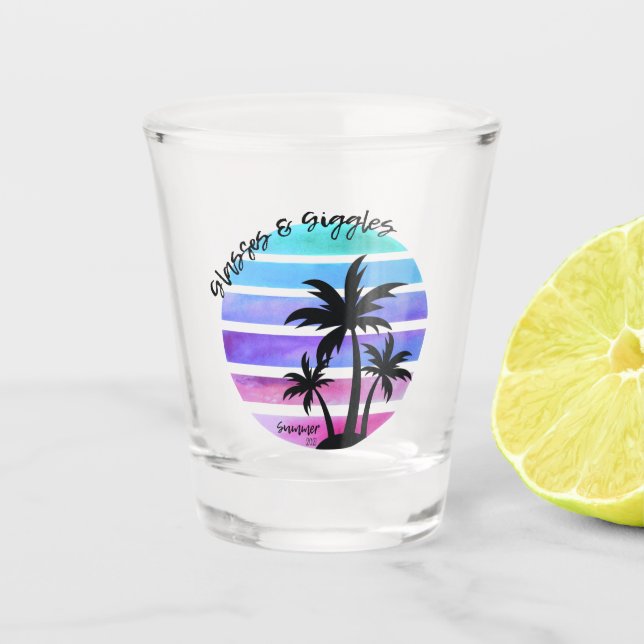 Copo De Shot Palms Shot Glass Alabama (Frente)