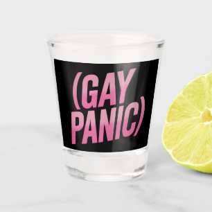 Copo De Shot Pânico Gay Protesto LGBTQ Orgulho