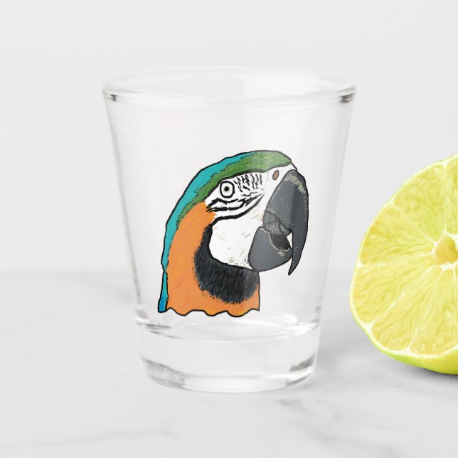 Copo De Shot Papagaio (Frente)