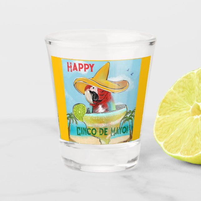 Copo De Shot Papagaio (Frente)