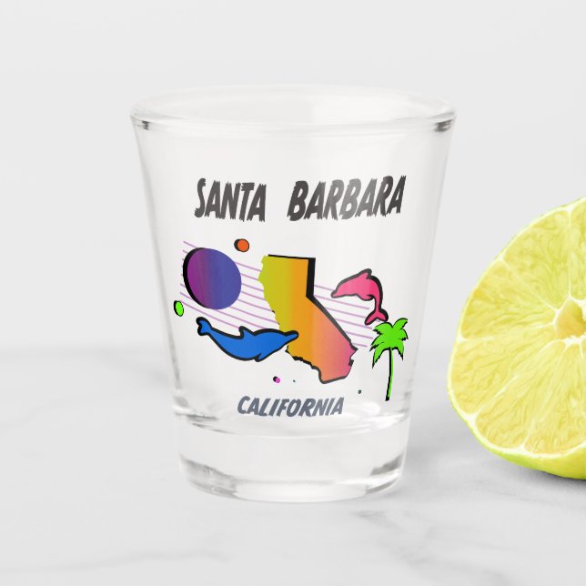 Copo De Shot Papais noeis Barbara Shot Glass (Frente)