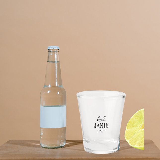 Copo de Shot para Despedida de Solteira Minimalist (Criador carregado)