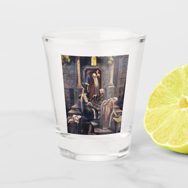 Copo De Shot Parábola das Dez Virgens (Frente)