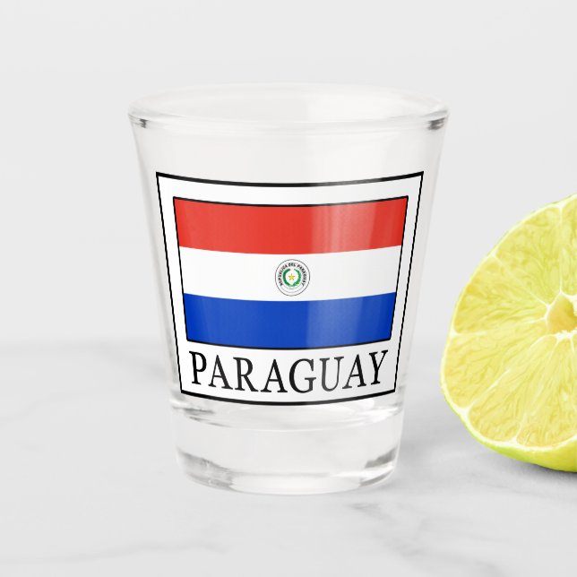 Copo De Shot Paraguai (Frente)