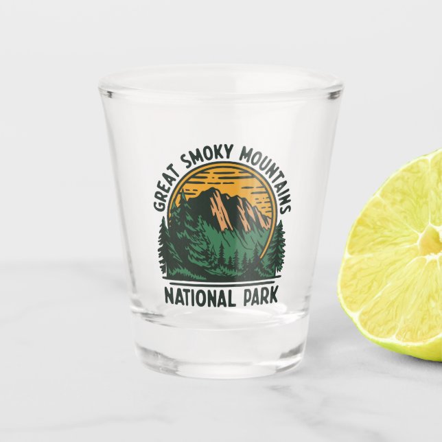 Copo De Shot Parque Nacional das Montanhas do Enfumaçado excele (Frente)