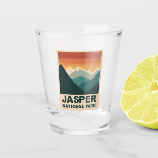 Copo De Shot Parque Nacional Jasper Design Minimalista ao Ar Li