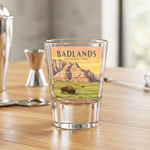 Copo De Shot Parque Nacional Vintage Badlands