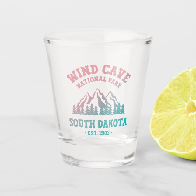 Copo De Shot Parque Nacional Wind Cave South Dakota (Frente)