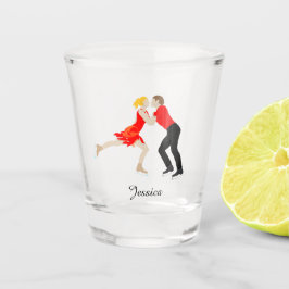 Copo De Shot Patinação de Figura