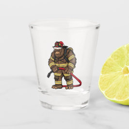 Copo De Shot Pé Grande Sasquatch Bombeiro Natal 2026