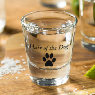 Copo De Shot Pegada de Pata do Hair of the Dog