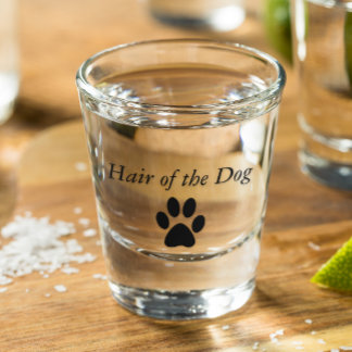 Copo De Shot Pegada de Pata do Hair of the Dog