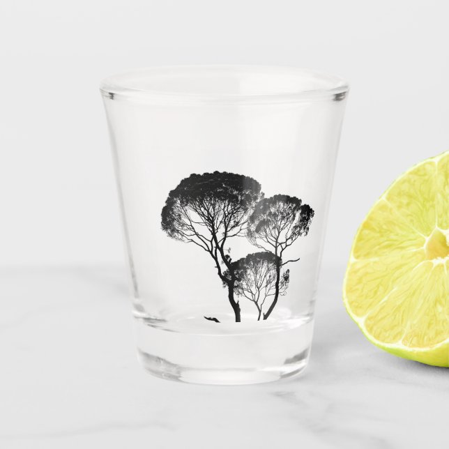 Copo De Shot Pegue um vidro de tiro personalizado e o vamos rea (Frente)