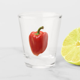 Copo De Shot Pepper Vermelho Luscioso