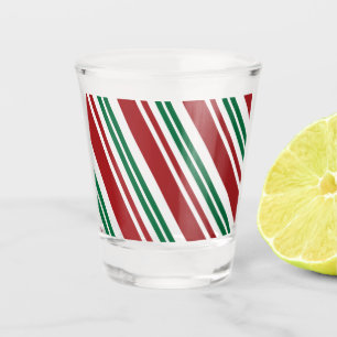 Copo De Shot Pepperminta Vermelha e Verde
