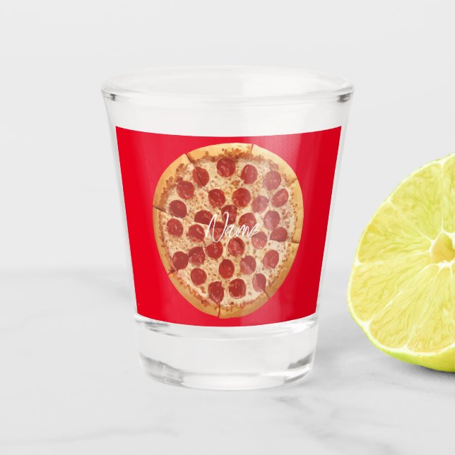 Copo De Shot Pepperoni Pizza Thunder_Cove (Frente)