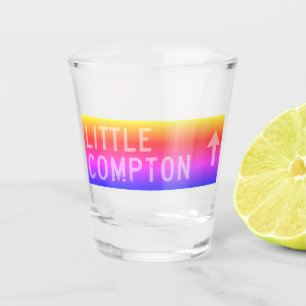 Copo De Shot Pequeno Compton, RI Rainbow