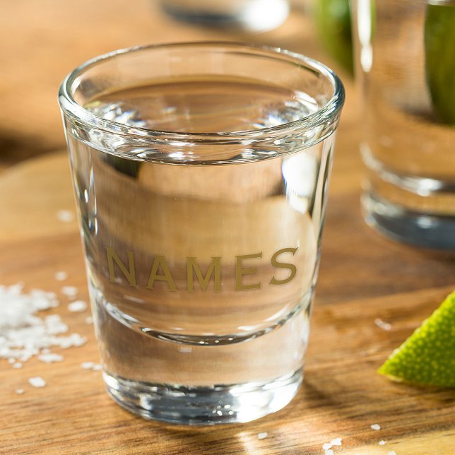 Copo De Shot Personalizado Com Sobrenome ou Apelido Neles (Criador carregado)