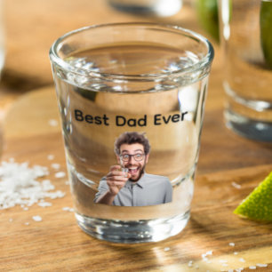 Copo De Shot Personalizado Melhor Pai Foto Dia dos Pais
