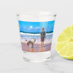 Copo De Shot Personalizado Personalizado Seu Presente De Vidro