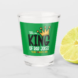 Copo De Shot Personalizar Rei das Piadas Pais