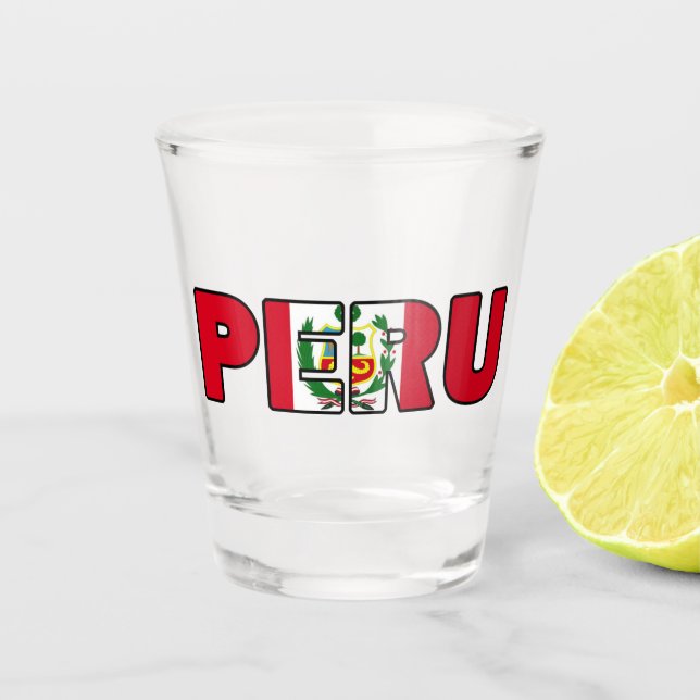 Copo De Shot Peru (Frente)