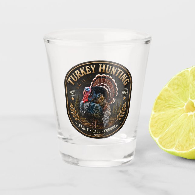 Copo De Shot Peru selvagem   (Frente)