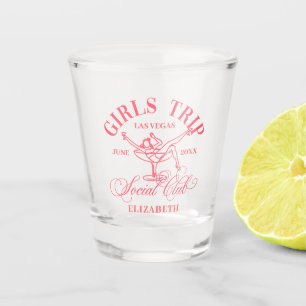 Copo De Shot Pêssego Escuro Rosa Martini Social Club Viagem Rap