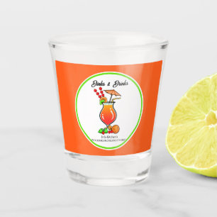 Copo De Shot Pickleball Dinks & Drinks Personalizado Furacão