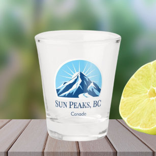 Copo De Shot Pico Solar British Columbia Canadá souvenir de esq
