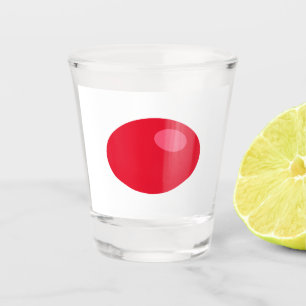 Copo De Shot Pílula vermelha