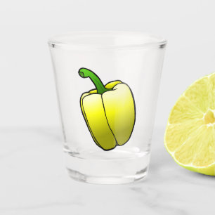 Copo De Shot Pimentão Amarelo
