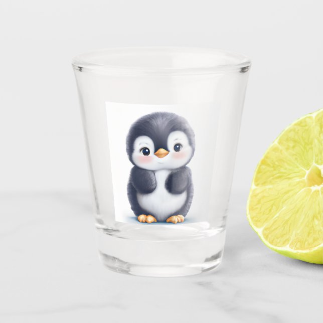Copo De Shot Pinguim Cujo (Frente)