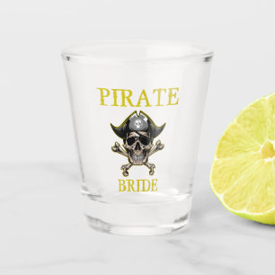 Copo De Shot Pirate BRIDE Dourado