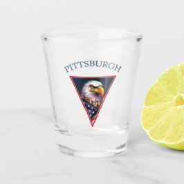 Copo De Shot Pittsburgh American Bald Eagle