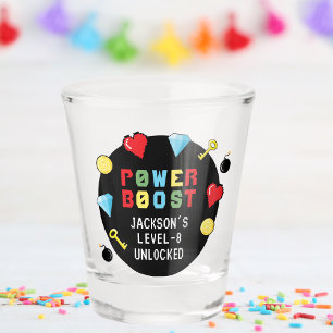 Copo De Shot Pixels Arcade Jogo Nível Superior Aniversário de c