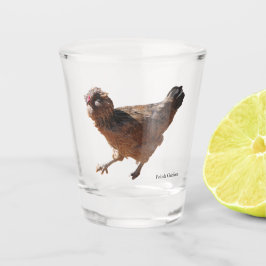 Copo De Shot Polish Chicken shot glass