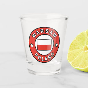 Copo De Shot Polônia de Varsóvia