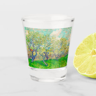 Copo De Shot Pomar Vincent van Gogh em Blossom