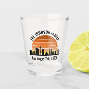 Copo De Shot Pôr do sol na Las Vegas Strip Férias Personalizada