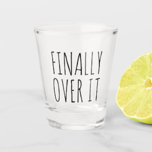 Copo De Shot Por Fim, Engraçado Dom Shot Glass