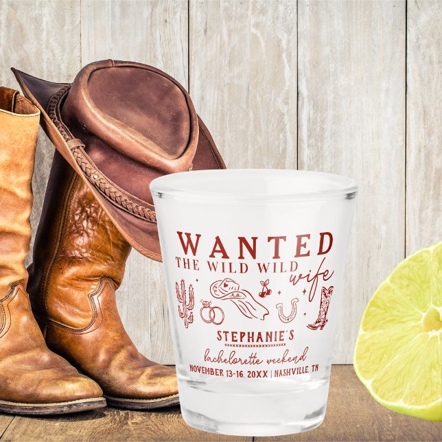 Copo De Shot Presente de Favor de Despedida de Solteira Vermelh (Criador carregado)